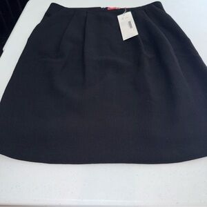 ROBERTO MUSSO skirt size 42 in black 100%  Virgin‎ Wool 10/12 The Real Real